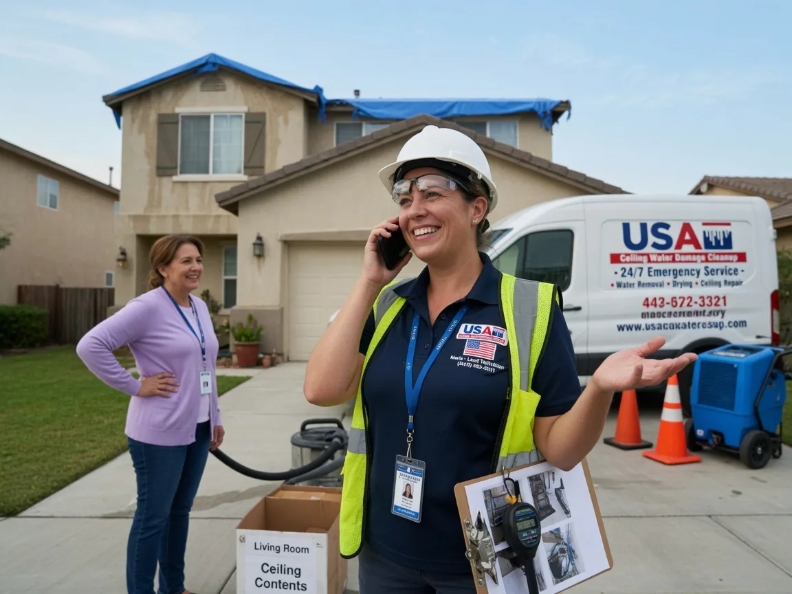 Ceiling Water Damage Restoration Fort Duchesne, UT FAQs